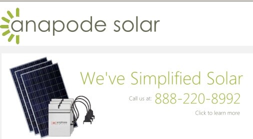 Anapode Solar Panel Kits