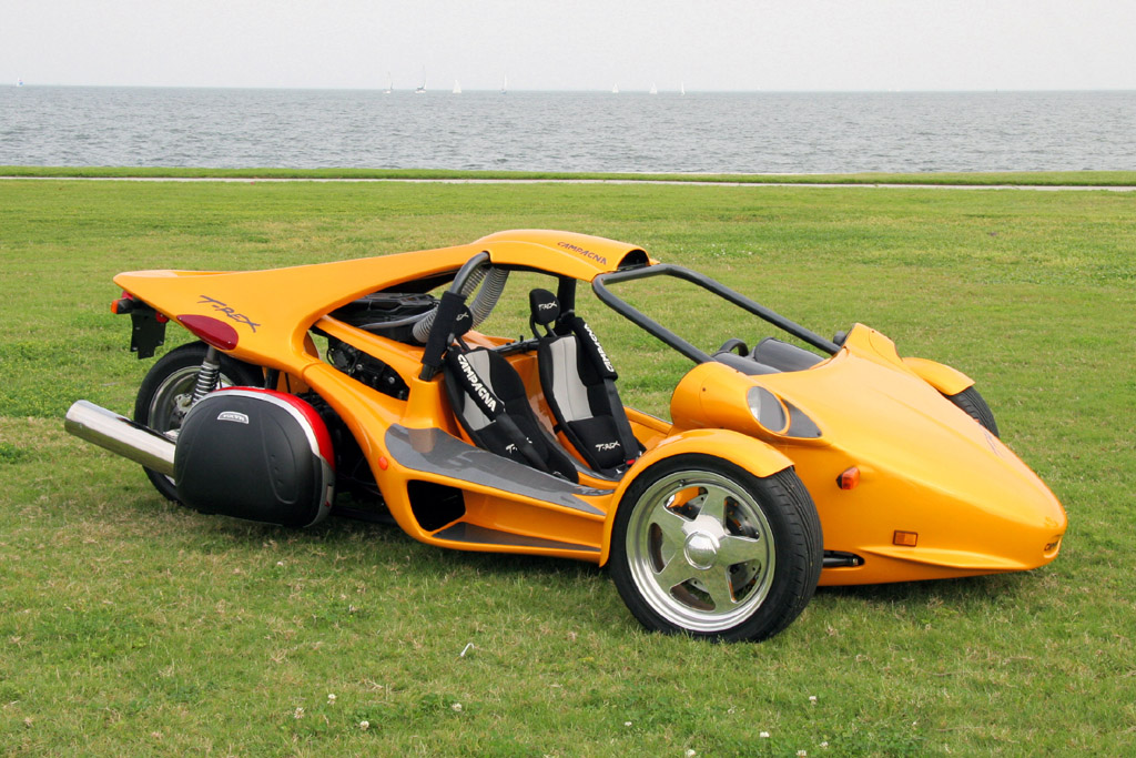 TREX 3 wheel Motorcycle powered car 