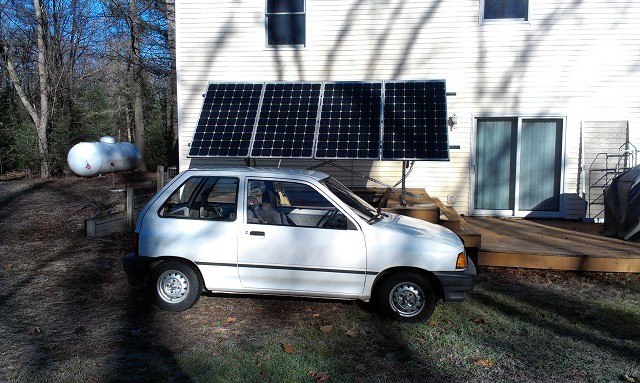 Ford festiva electric car conversion #2